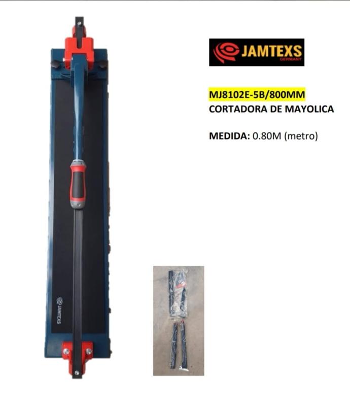 Cortadora de ceramicos y porcelanatos  de 80cm T/Rubi - Jamtexs
