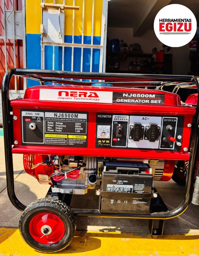 Generador Gasolinero de 6500 watts - Nera