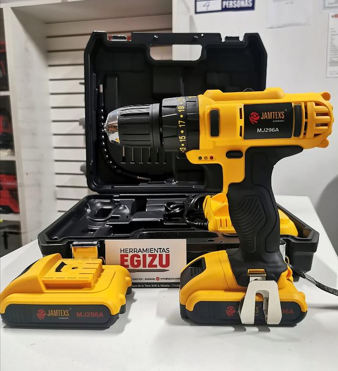 Taladro Atornillador con Percutor 24V HERRAMIENTAS EGIZU