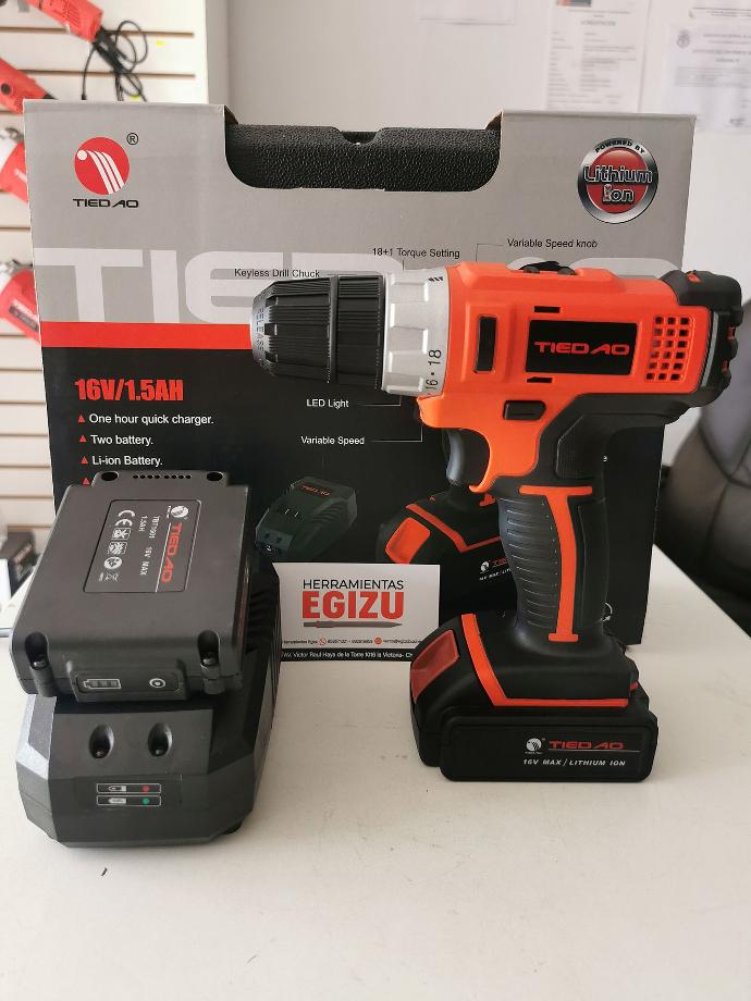 Atornillador de 16v profesional - Tiedao