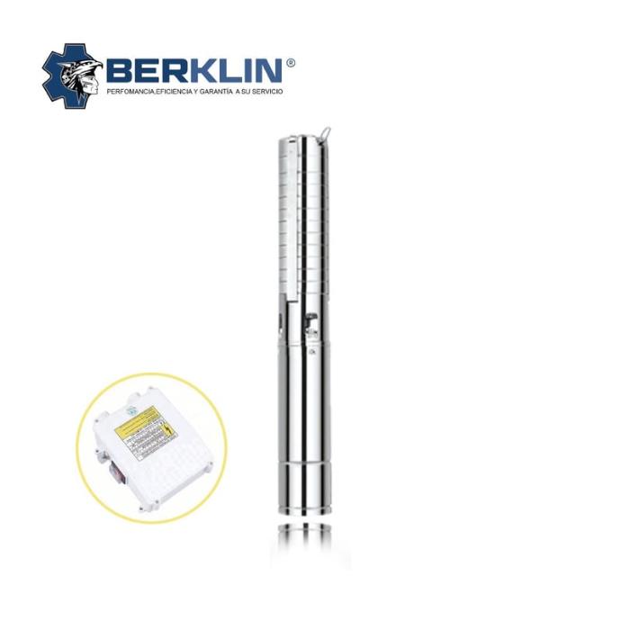 Bomba sumergible de 3HP 2" Acero - Berklin