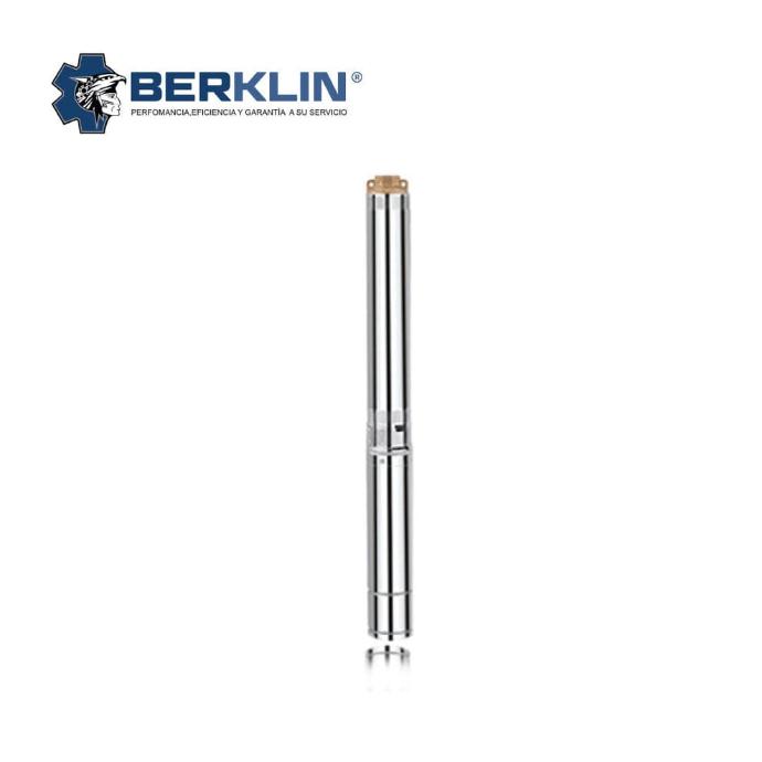 Bomba sumergible de 2HP 2" Acero - BERKLIN