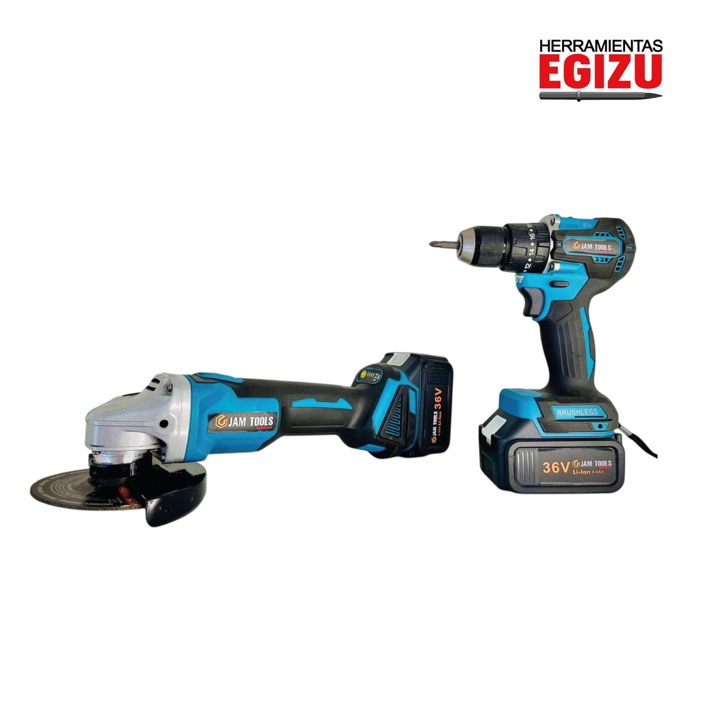 KIT INALÁMBRICO TALDRO Y AMOLADORA