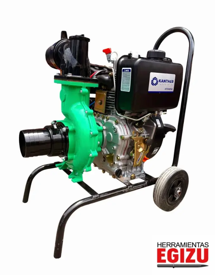 MOTOBOMBA CARACOL 4X4 PETROLERO DE 16 HP - KANTHER