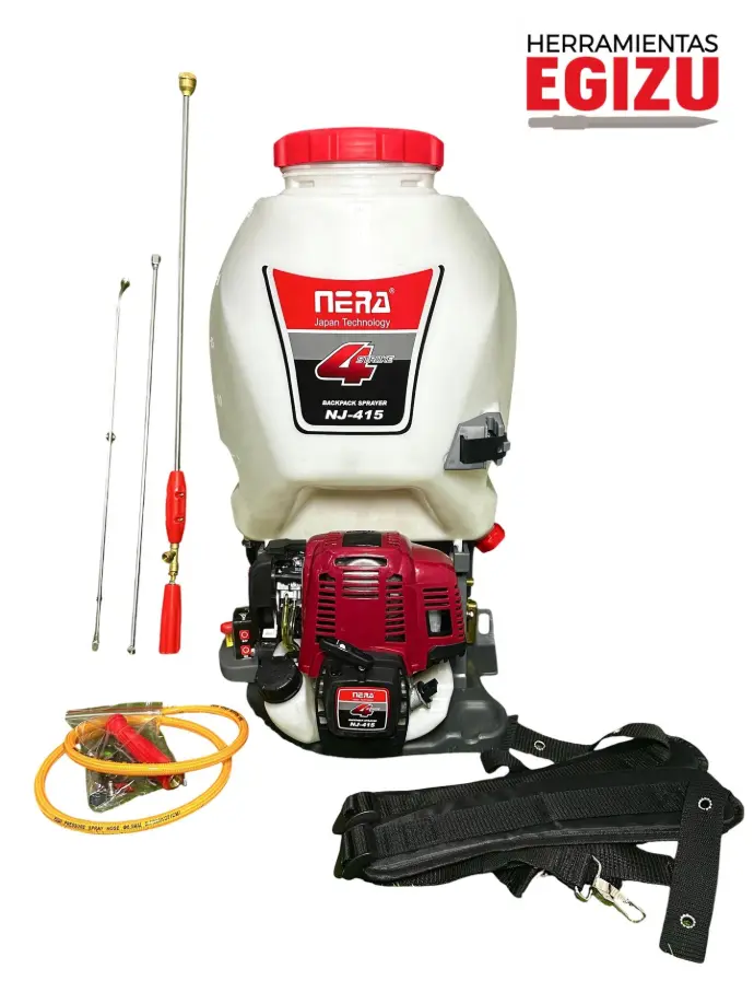 MOCHILA DE FUMIGAR CON  MOTOR 4T - NERA