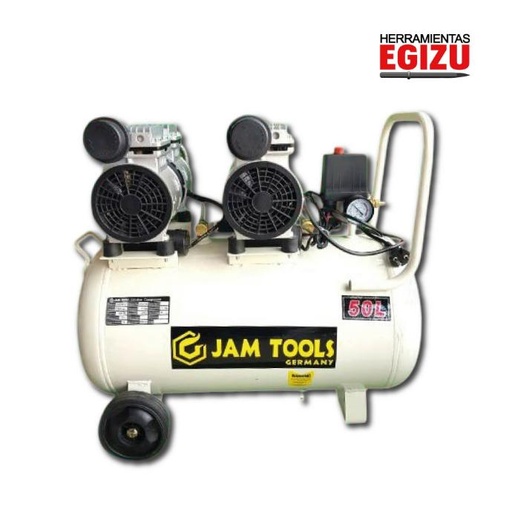 Comprensora silenciosa de 50 LT con 1 motor Jam Tools